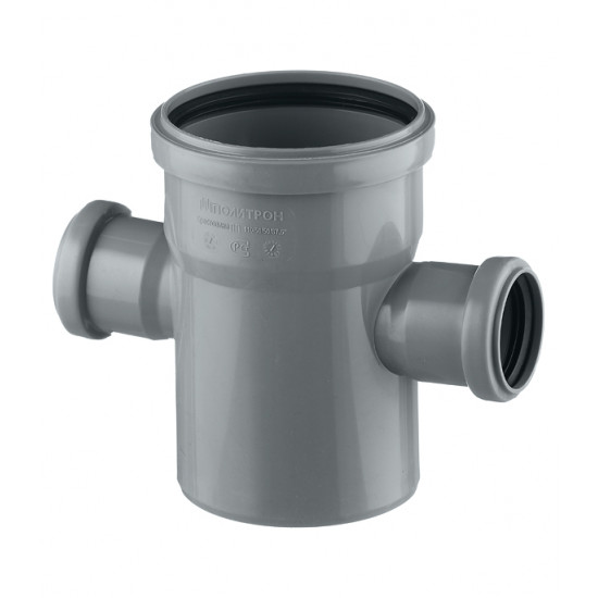 Крестовина Pro Aqua Comfort d110х50х50 мм 87° пластиковая одноплоскостная для внутренней канализации