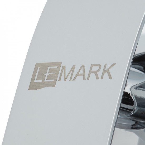 Смеситель для раковины LEMARK Melange LM4906CW однорычажный хром/белый