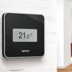 Термостат цифровой беспроводной Uponor SMATRIX WAVE + RH STYLE T-169 (1087820) черный