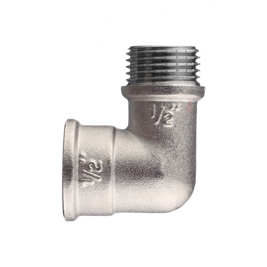 Угол Valtec (VTr.092.N.0004) 1/2 ВР(г) х 1/2 НР(ш) латунный
