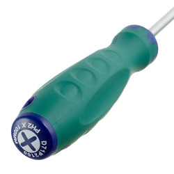 Отвертка крестовая PH2 100 мм Jonnesway Anti-slip grip (D71P2100)