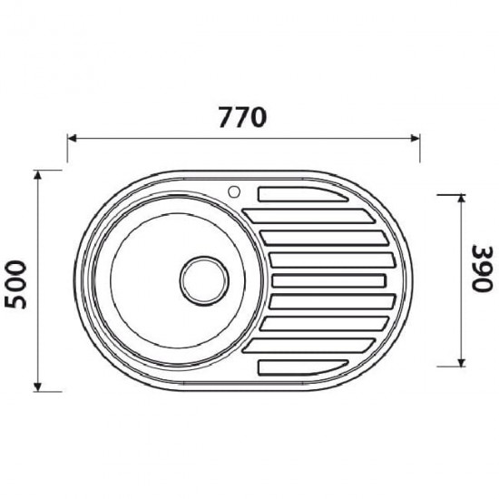Мойка из нержавейки KAISER KSS-7750L