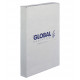 Радиатор биметаллический Global Style Plus 500 мм 10 секций 1" боковое подключение белый