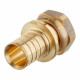 Соединитель прямой Stout (SFA-0019-003210) 32 мм х 1 ВР(ш) с накидной гайкой латунный
