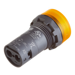 Лампа сигнальная ABB CL2-502Y (1SFA619403R5023) 24 В тип AC/DС желтая