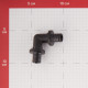 Угол PX Rehau (11600211001) 16 х 16 мм