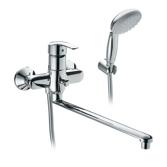 Смеситель для ванны и душа GROHE MULTIFORM 3270800A с длинным изливом однорычажный с лейкой