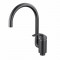 Смеситель для мойки кухни однорычажный KAISER Nova ф40 боковой Black Mat