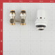 Узел нижнего подключения прямой Danfoss (013G2239) H-образный 1/2 НР(ш) х 3/4 EK для радиатора с термоголовкой