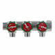 Коллектор Stout (SMB-6850-341203) 3/4 ВР(г) х 3 выхода 1/2 НР(ш) х 3/4 НР(ш) регулирующий