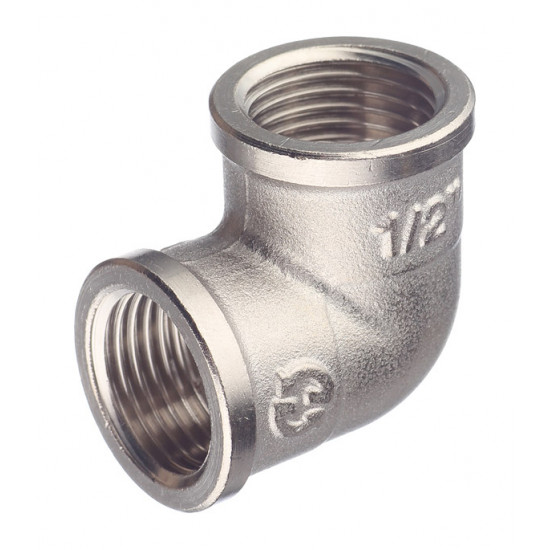 Угол Stout (SFT-0014-000012) 1/2 ВР(г) х 1/2 ВР(г) латунный