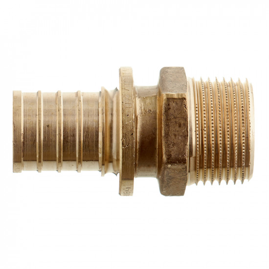 Соединитель прямой Stout (SFA-0001-003210) 32 мм х 1 НР(г) латунный