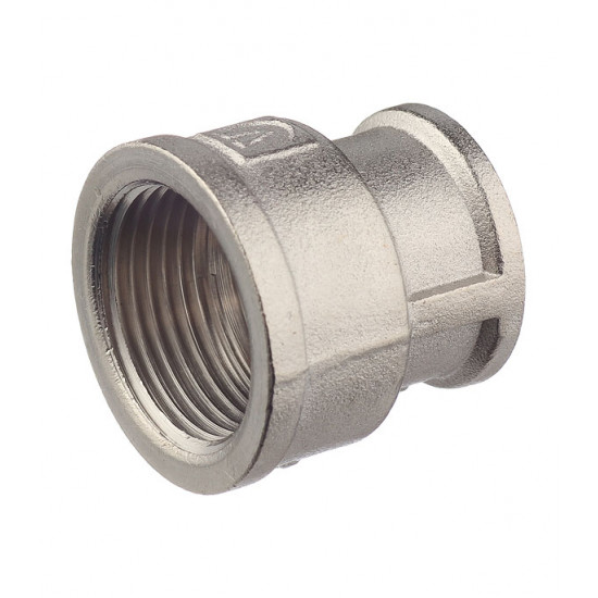 Муфта переходная Valtec (VTr.240.N.0504) 3/4 ВР(г) х 1/2 ВР(г) латунная