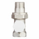 Клапан (вентиль) запорный прямой Stout (SVL 1176 000015) 1/2 НР(ш) х 1/2 ВР(г) для радиатора