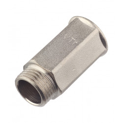 Удлинитель Valtec (VTr.197.N.0440) 40 мм х 1/2 ВР(г) х 1/2 НР(ш) латунный