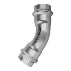 Угол VALTEC (VTi.959.I.002222) 45° 22 мм ВВ нержавеющая сталь