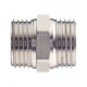 Ниппель Stout (SFT-0004-001212) 1/2 НР(ш) х 1/2 НР(ш) латунный