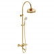 Душевая система с термостатом KAISER Aria 03182-1 Bronze