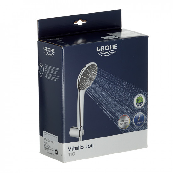 Душевой комплект GROHE Vitalio Joy 27324000 с лейкой D110 мм 1F  держателем и шлангом 1750 мм