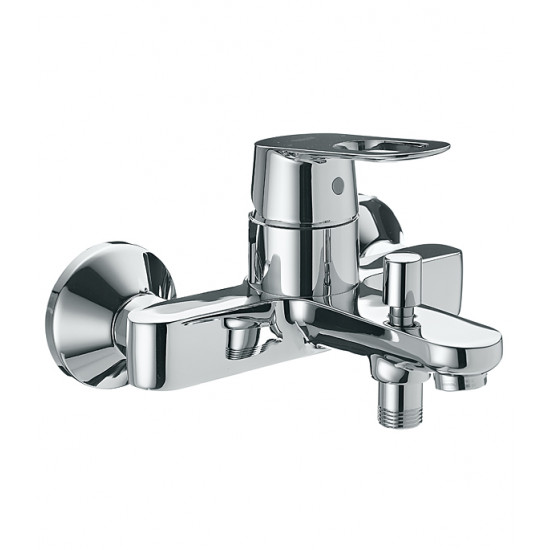 Смеситель для ванны и душа GROHE BauLoop 23341000 DN15  с коротким изливом однорычажный без лейки
