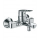 Смеситель для ванны и душа GROHE BauLoop 23341000 DN15  с коротким изливом однорычажный без лейки
