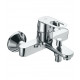 Смеситель для ванны и душа GROHE BauLoop 23341000 DN15  с коротким изливом однорычажный без лейки