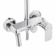 Душевая система LEMARK Tropic LM7002C с верхним душем 190х259 мм F1 и лейкой 70х125 мм F1