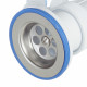 Сифон для мойки VIRPLAST by WIRQUIN 30986144 1 1/2"х40 мм с нержавеющей чашкой D70 мм и двойным отводом