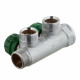 Коллектор Stout (SMB-6850-343402) 3/4 ВР(г) х 2 выхода 3/4(ЕК) х 3/4 НР(ш) регулирующий
