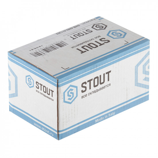 Коллектор Stout (SMB-6850-343402) 3/4 ВР(г) х 2 выхода 3/4(ЕК) х 3/4 НР(ш) регулирующий