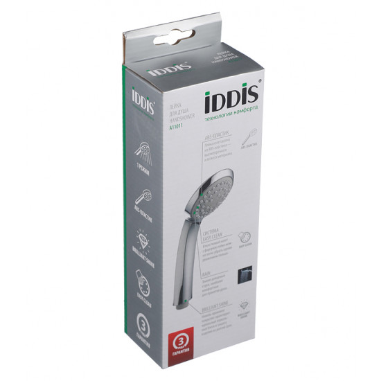 Лейка для душа IDDIS d80 мм 1F