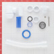 Сифон для раковины VIRPLAST by WIRQUIN 30986780 1 1/2"х40 с чашкой D63 и соединением 40/50 мм