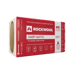 Утеплитель Rockwool Лайт Баттс 100х600х1000 мм 3 кв.м