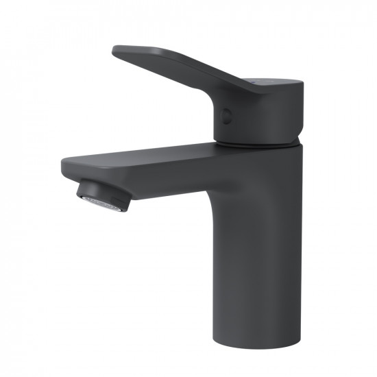 Смеситель для раковины Am.Pm X-Joy F85A02122  с коротким изливом однорычажный черный