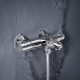 Смеситель термостат для ванны GROHE Grohtherm 800 34567000 с коротким изливом без лейки