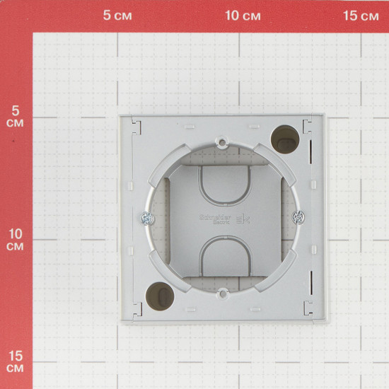 Коробка для наружного монтажа Schneider Electric Atlas Design ATN000300 открытая установка алюминий