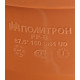 Отвод Pro Aqua Terra d160 мм 87° пластиковый для наружной канализации