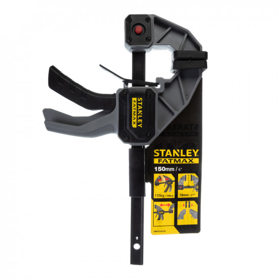 Струбцина столярная Stanley (FMHT0-83234) быстрозажимная 150х78 мм