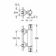 Смеситель для душа без излива GROHE Grohtherm 800 34558000 с термостатом без лейки