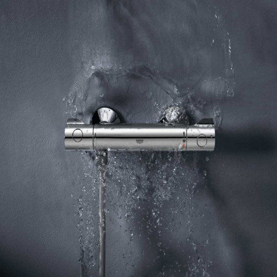 Смеситель для душа без излива GROHE Grohtherm 800 34558000 с термостатом без лейки