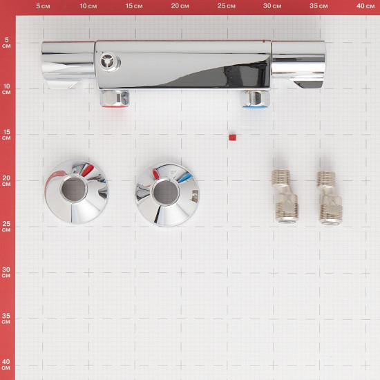 Смеситель для душа без излива GROHE Grohtherm 800 34558000 с термостатом без лейки