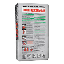 Штукатурка цементная Unis Силин Цокольный 25 кг