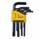 Набор шестигранных ключей Stanley 1,5-10 мм (0-69-253) (10 шт.)