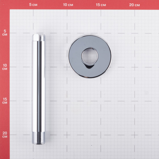 Кронштейн потолочный душевой GROHE Rainshower 28724000 вертикальный