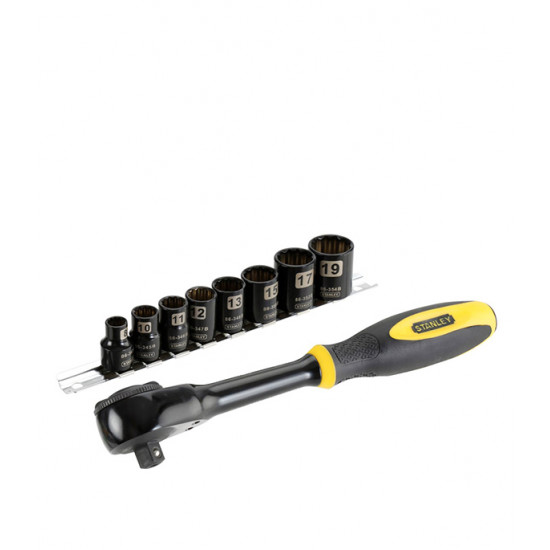 Набор торцевых головок храповый механизм Stanley Fatmax 3/8" (0-94-606) (8 шт.)