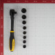 Набор торцевых головок храповый механизм Stanley Fatmax 3/8" (0-94-606) (8 шт.)