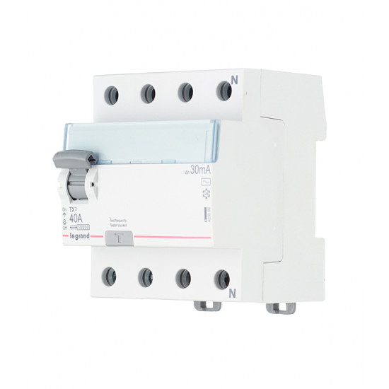 УЗО Legrand TX3 (403009) 40А 30 мА 4P тип AC 10 кА