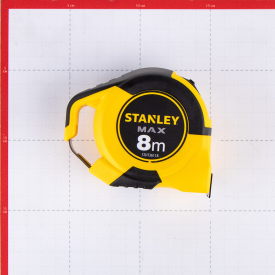 Рулетка Stanley MAX магнитная 8 м x 25 мм