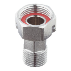 Полусгон Valtec (VTr.611.N.0004) 1/2 НР(ш) с накидной гайкой латунный