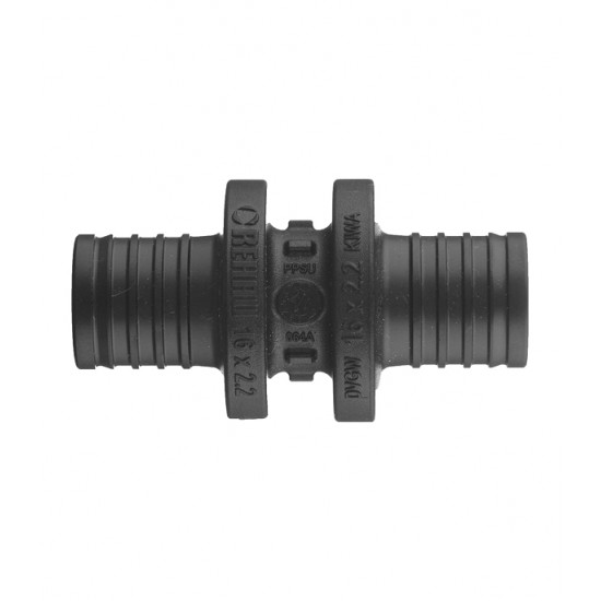 Соединитель прямой PX Rehau (11600111001) 16 х 16 мм